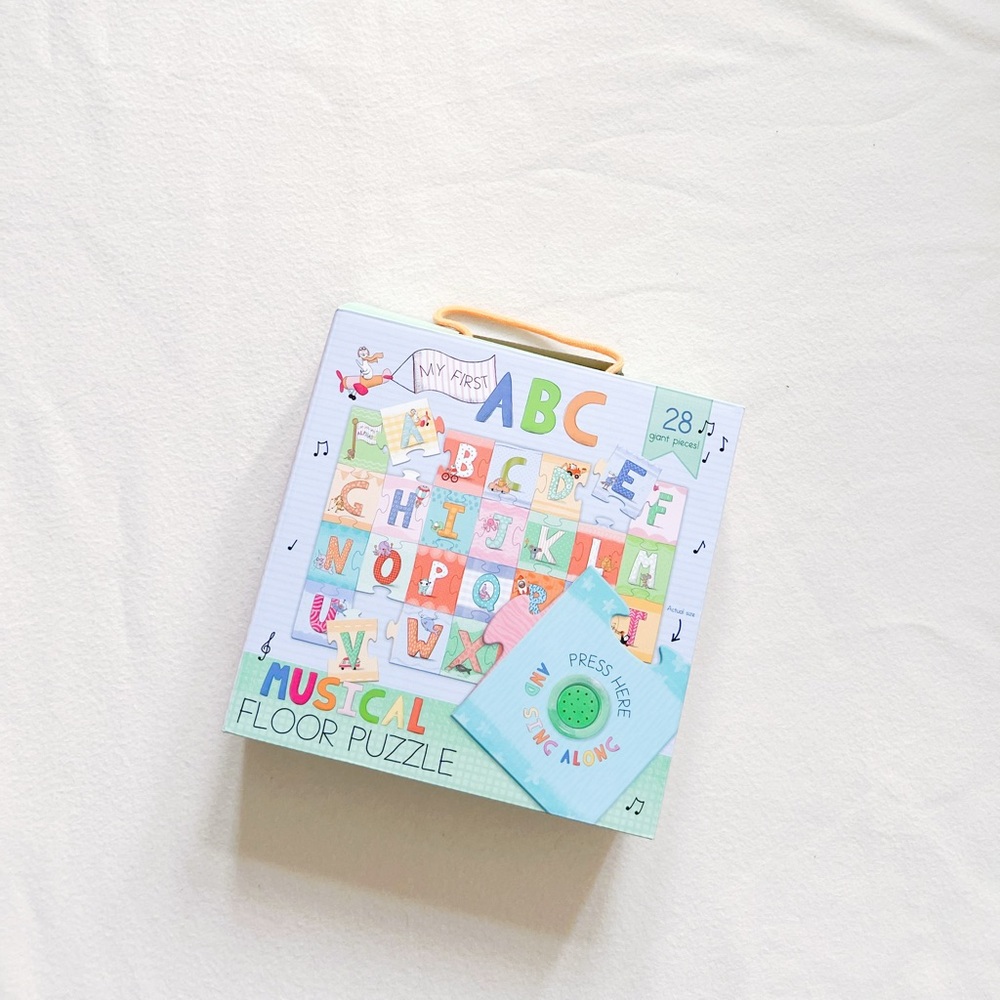 My First ABC Musical Floor Puzzle Interactive Alphabet Jigsaw 28pc Learning Kids